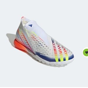 adidas Predator Edge.1 Turf - White-Yellow-Blue